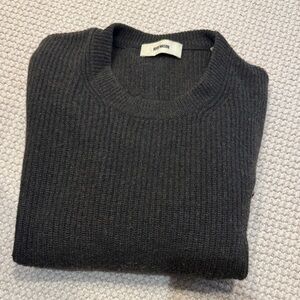 Buck Mason olive wool large  Crewneck Sweater